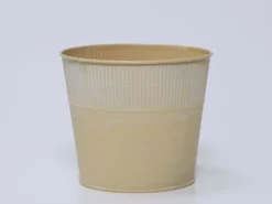 MACETA RIBBER BEIGE