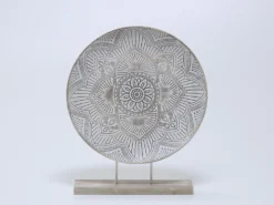MANDALA DE MESA MADERA (35X7X44CM)