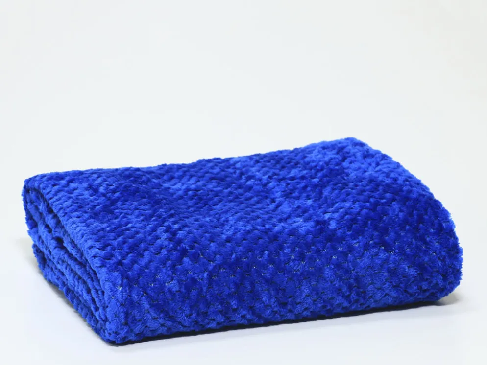 MANTA AZUL 150X200CM