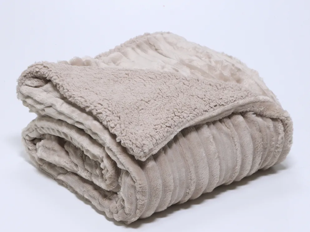 MANTA NAT CIRCON 130X160 BEIGE