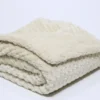 MANTA NAT PERLA 130X160 BEIGE