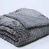 MANTA NAT PERLA 220X240 GRIS
