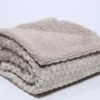 MANTA NAT PERLA 130X160 MARRON