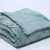 MANTA NAT PERLA 160X220 VERDE