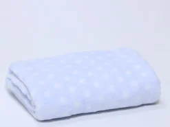 MANTA PUNTITOS AZUL INFANTIL
