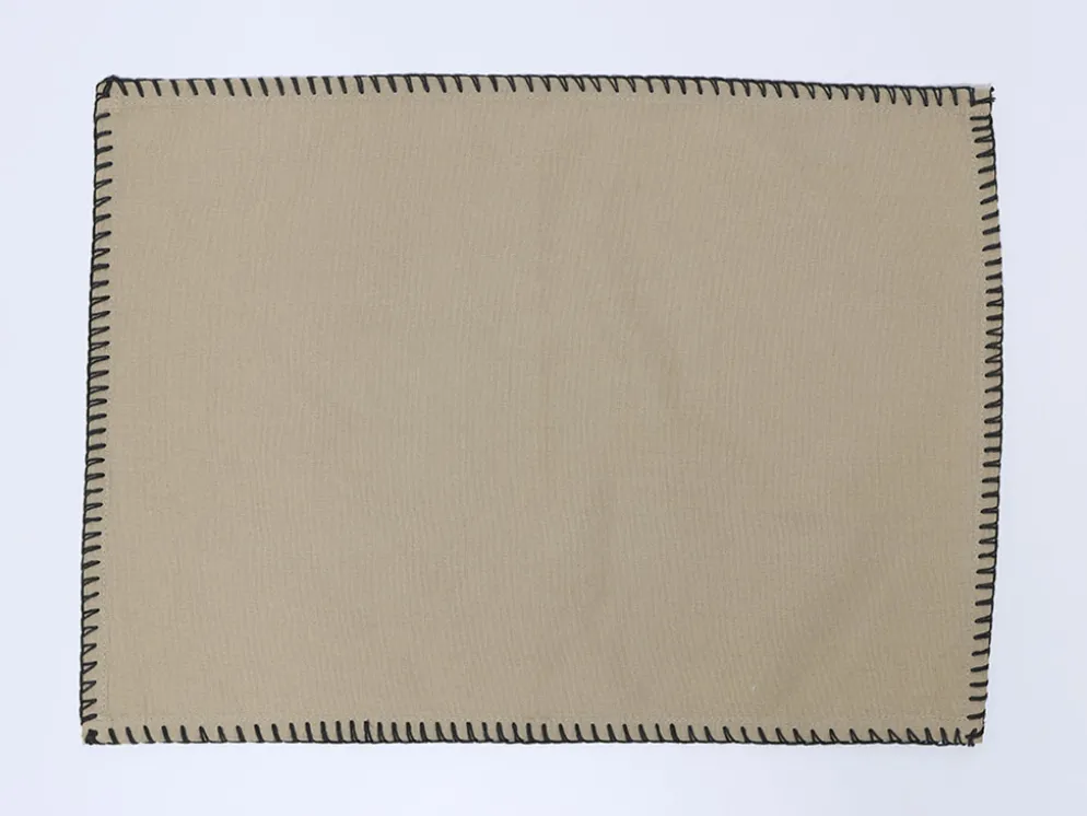 MANTEL INDIVIDUAL TELA BEIGE