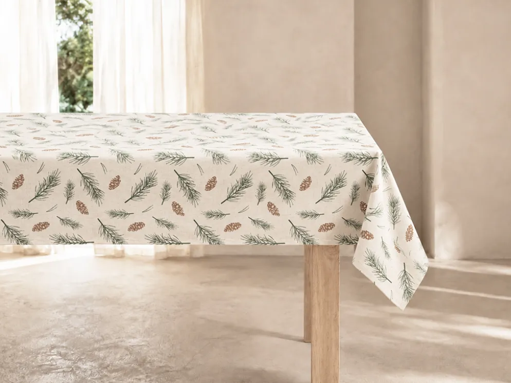 MANTEL PIÑA 145X250CM