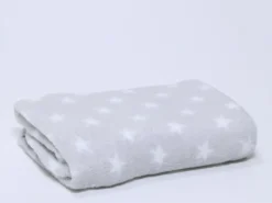 MANTITA ESTRELLAS PLATA INFANTIL