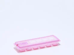 MOLDE CUBITO DE HIELO TAPA ROSA