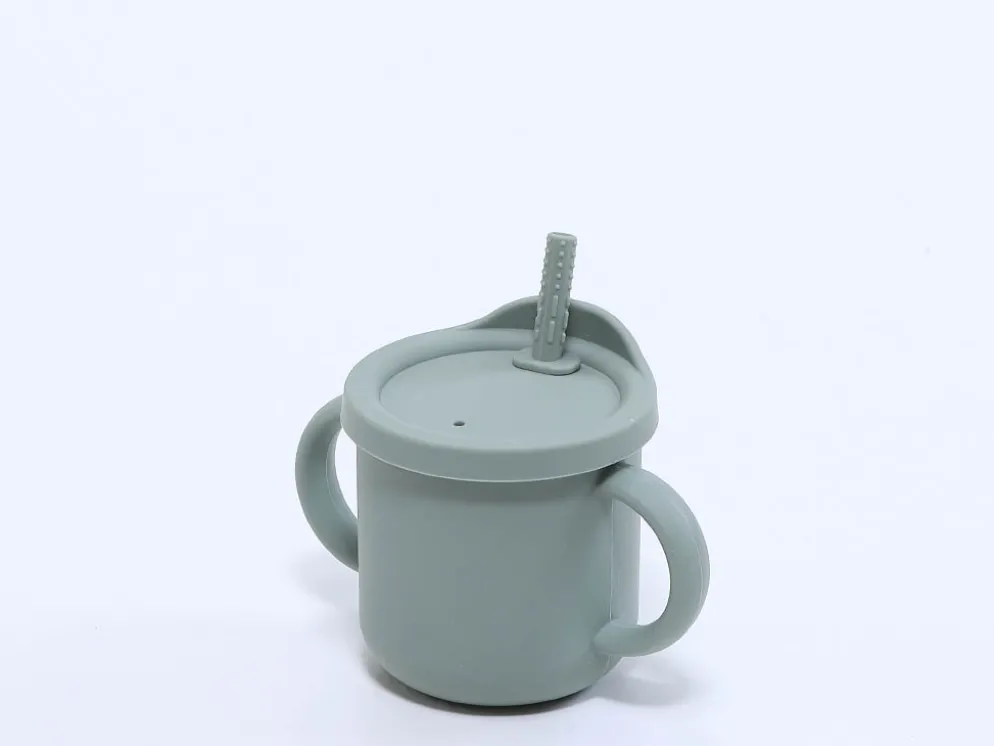 MUG CON ASAS INFANTIL VERDE
