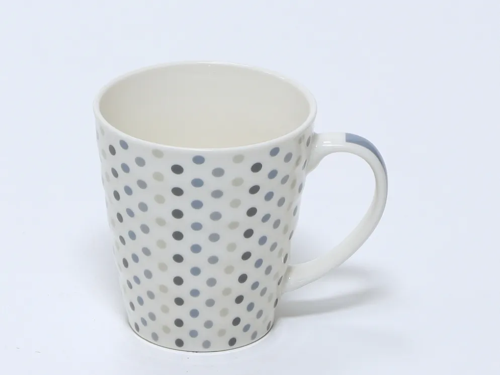 MUG 340ML TOPOS AZUL GRIS