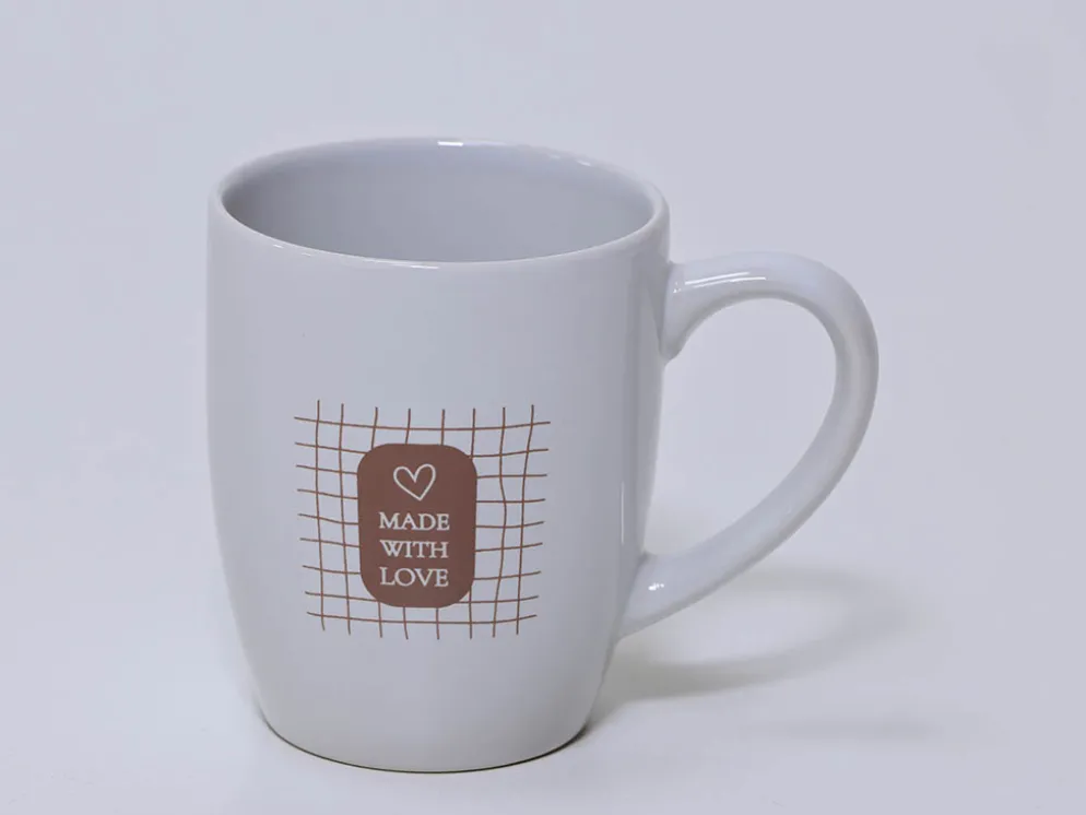 MUG PORCELANA MADE WITH LOVE 350ML