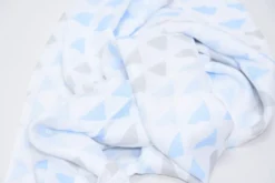 MUSELINAS ESTAMPADAS AZUL 3UNI