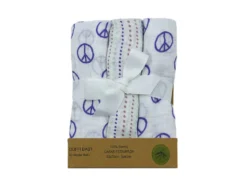 PAÑO BEBE PAZ MALVA S/3