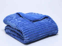 PLAID VELETA AZUL 130X160CM