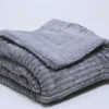 PLAID VELETA GRIS 130X160CM