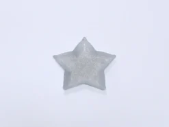PLATO ESTRELLA NAVIDAD 21CM PLATA