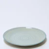 PLATO LLANO Ø27CM ESPIRAL AZUL
