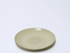 PLATO LLANO Ø27CM ESPIRAL OLIVA