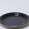 PLATO LOZA LLANO Ø26CM NEGRO