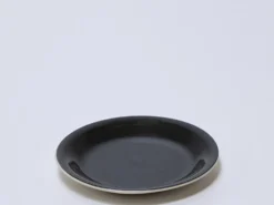 PLATO LOZA POSTRE Ø19CM NEGRO