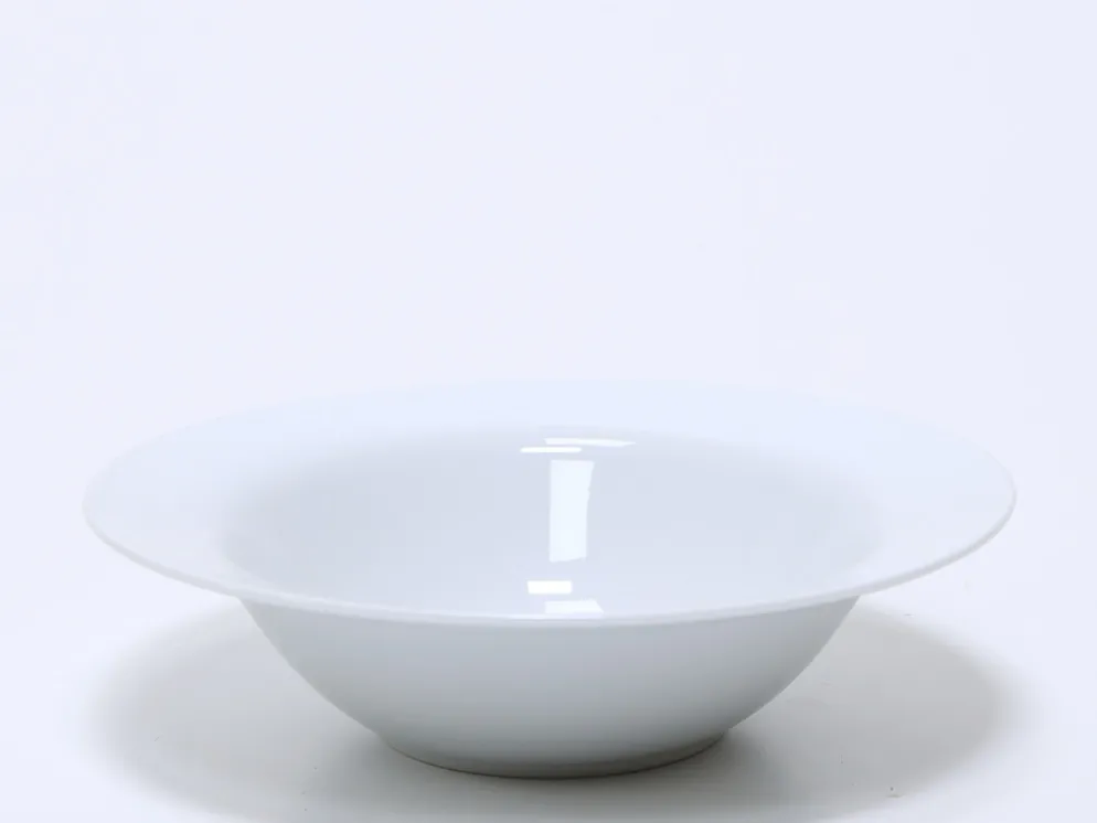 PLATO PASTA PORCELANA BLANCO Ø23CM