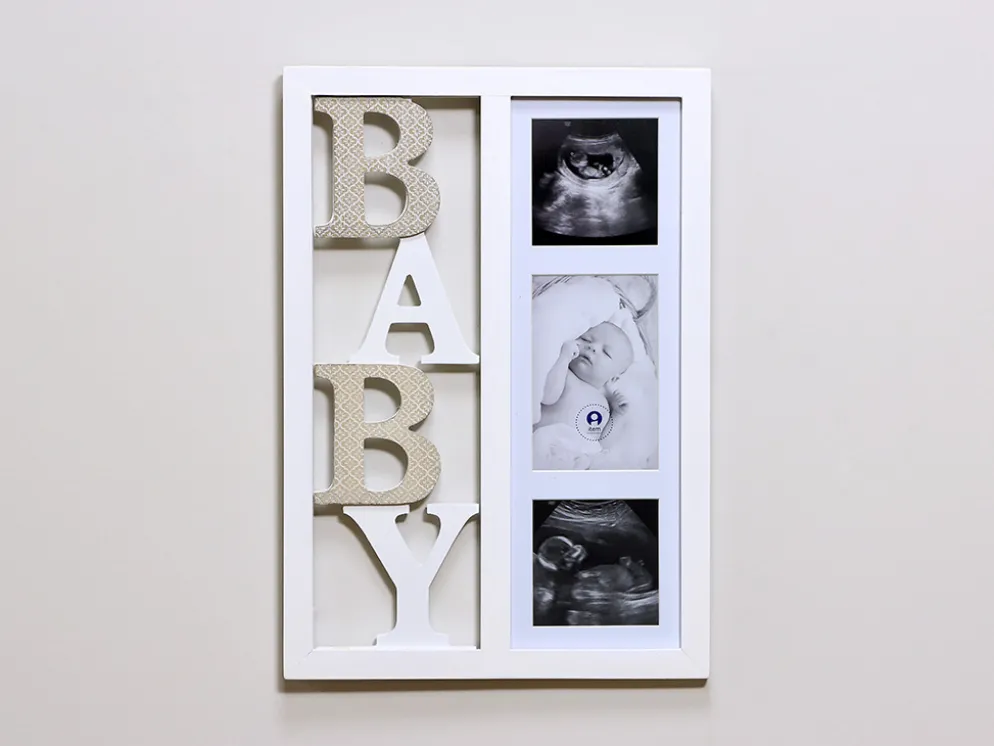 PORTAFOTO BABY BLANCO 30X1,5X43CM