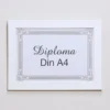 PORTAFOTOS DIPLOMA A4 BLANCO
