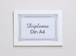 PORTAFOTOS DIPLOMA A4 BLANCO