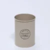 PORTAUTENSILIOS ACERO BEIGE