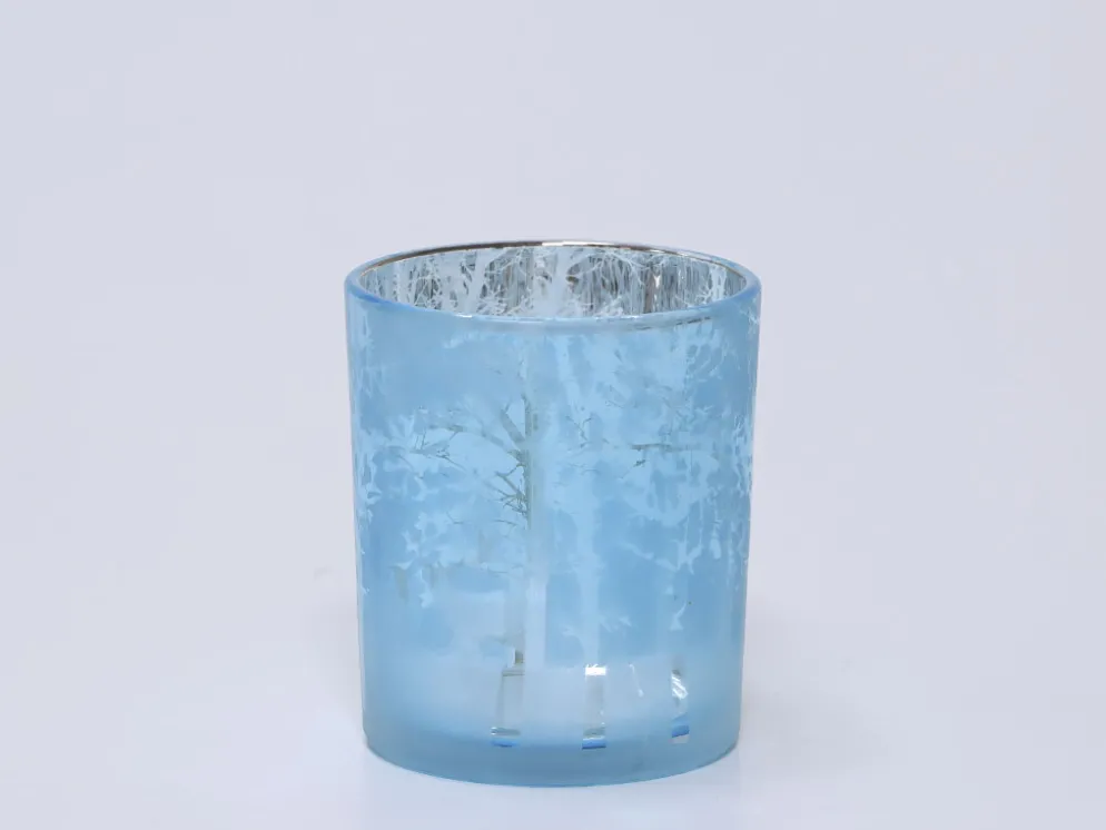 PORTAVELAS HOLDER TURQUESA 10CM