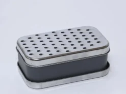 RALLADOR C/BANDEJA INOX GRIS