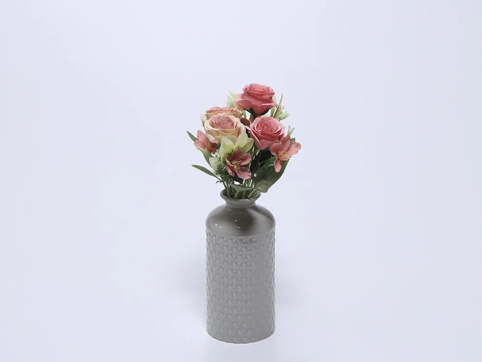 RAMO ROSAS ROSA VIEJO 30CM
