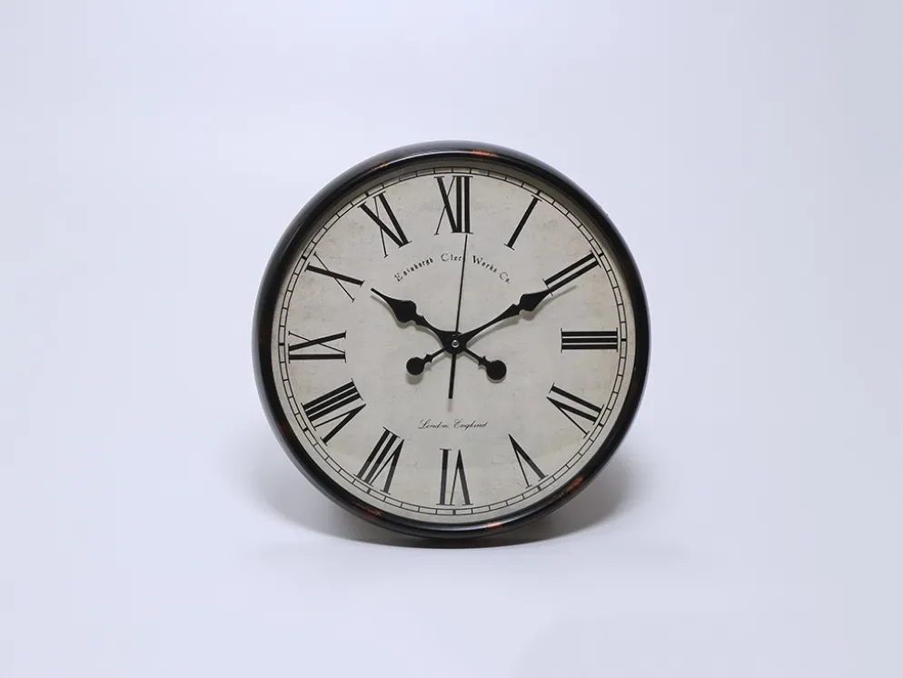 RELOJ PARED 41CM NEGRO