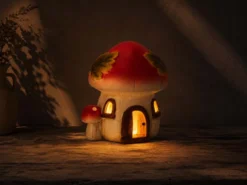 SETA CERAMICA CON LED 9CM TEJA
