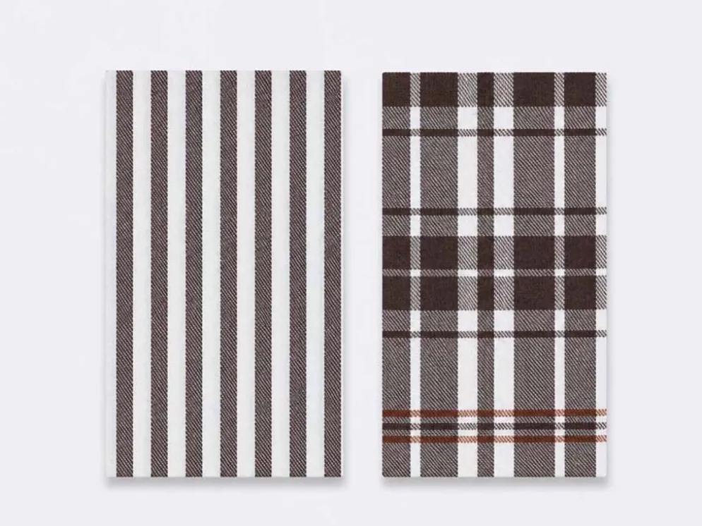SET 2 PAÑOS COCINA NAF NAF MARRON 40X60
