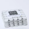 SET 100 TEALIGHTS 4 HORAS PLATA