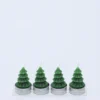 SET 4 VELAS ABETO VERDE