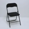 SILLA PLEGABLE RIBCORD NEGRO
