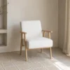 SILLON VINTAGE CHENILLA BLANCO 67X79X84
