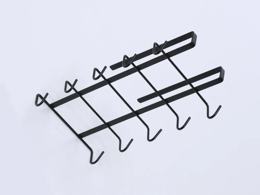 SOPORTE NEGRO TAZAS METAL
