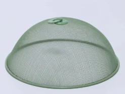 TAPA ALIMENTOS METAL 30CM VERDE
