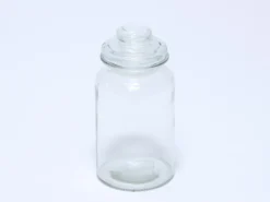 TARRO REDONDO CRISTAL LISO TAPA 1200ML