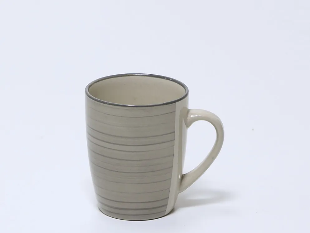 TAZA 300ML ESPIRAL GRIS