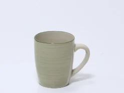 TAZA 300ML ESPIRAL OLIVA