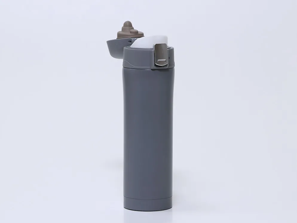 TERMO 450ML ACERO GRIS
