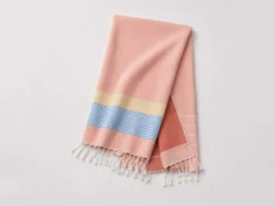 TOALLA PAREO P104 SALMON 95X175