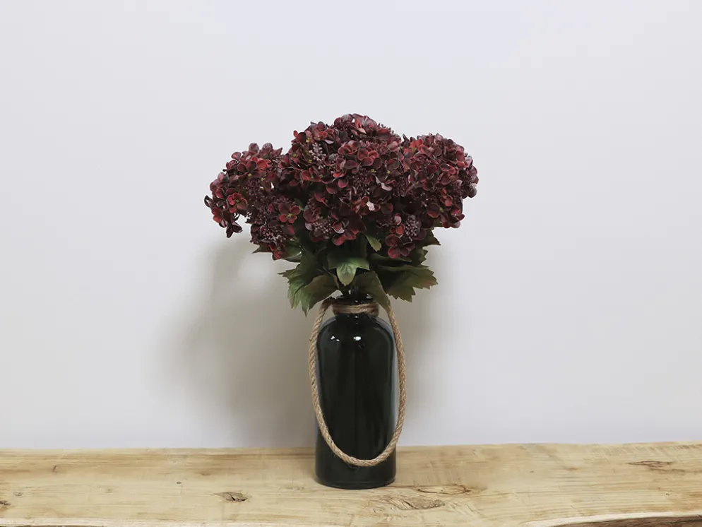 VARA HORTENSIA BURDEOS X2