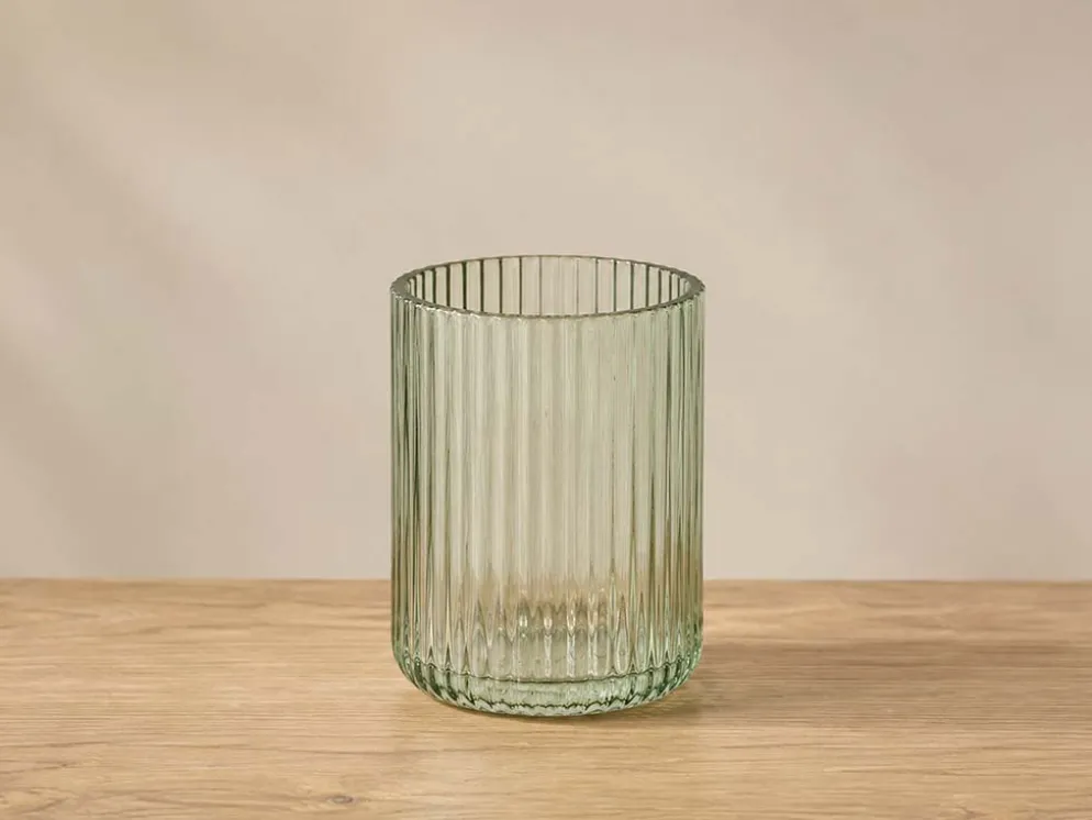 VASO CRISTAL CALMA VERDE