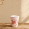 VASO MELAMINA 250ML MARIPOSA